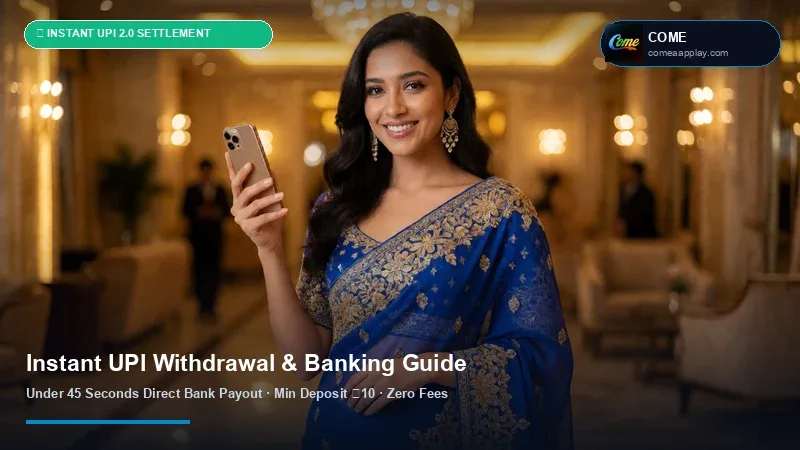 Come Instant UPI Withdrawal & ₹25 INR Deposit Tutorial